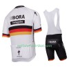 Fahrradbekleidung Radtrikot Kurzarm + Trägershorts 2017 Bora-Hansgrohe Deutscher Meister Damen